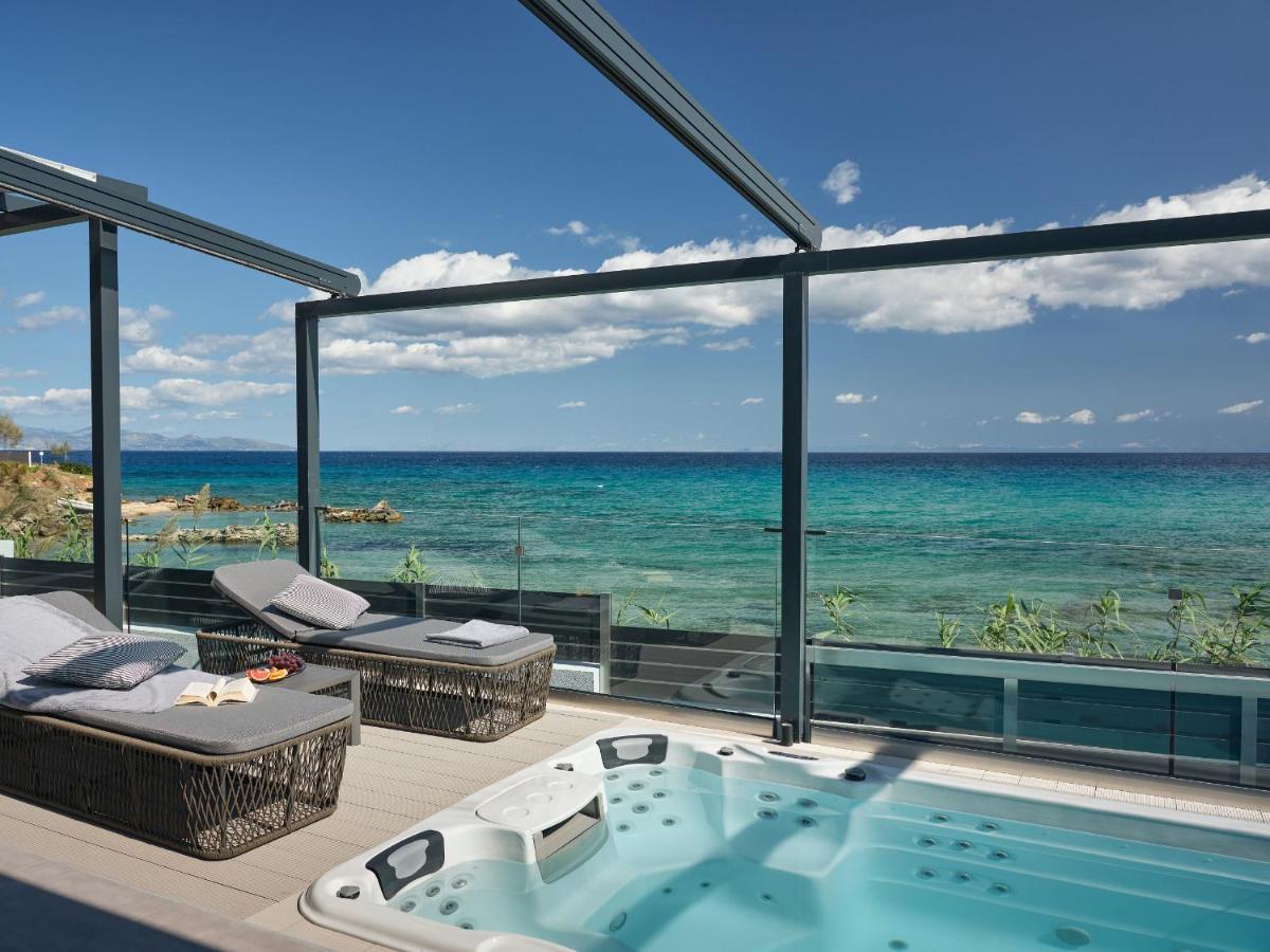 Blue View Villa - Coastal Elegance With Swim Spa, By Zantewize 알리카나스 외부 사진
