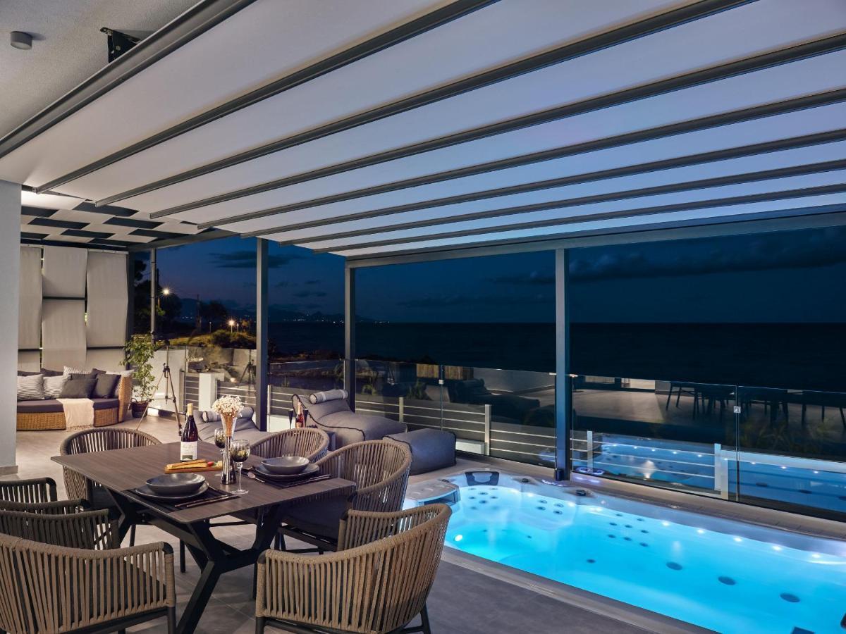 Blue View Villa - Coastal Elegance With Swim Spa, By Zantewize 알리카나스 외부 사진